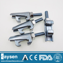 ISO Mild Steel Zinc Plated Double Claw Clamps